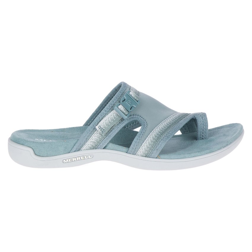 Sandales Merrell District Muri Wrap Bleu Clair Femme | K.W.RIMW